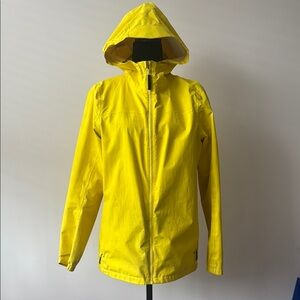 Bright Yellow Rain Jacket